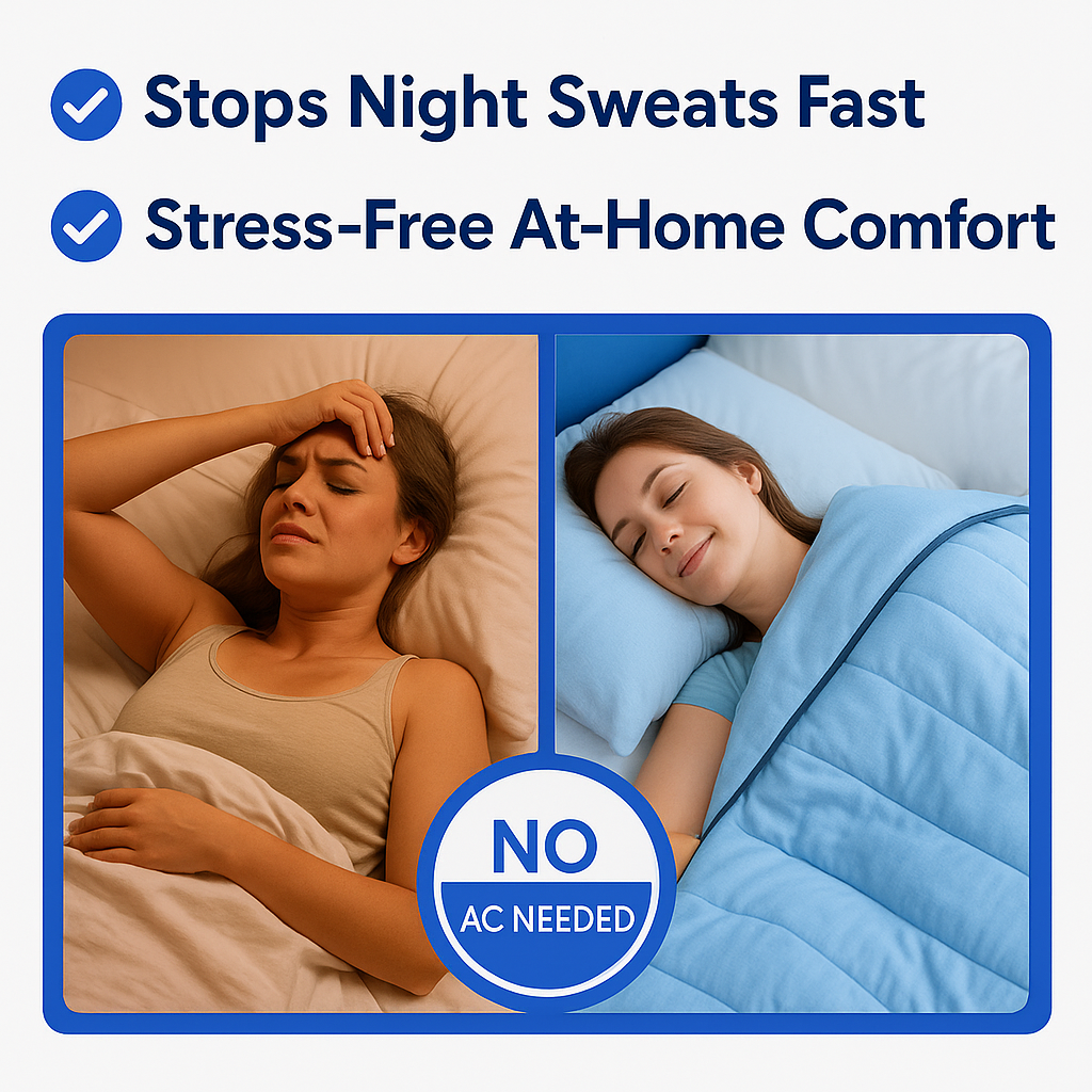 CoolBlanket™ / Instant Chill for Restless Nights.