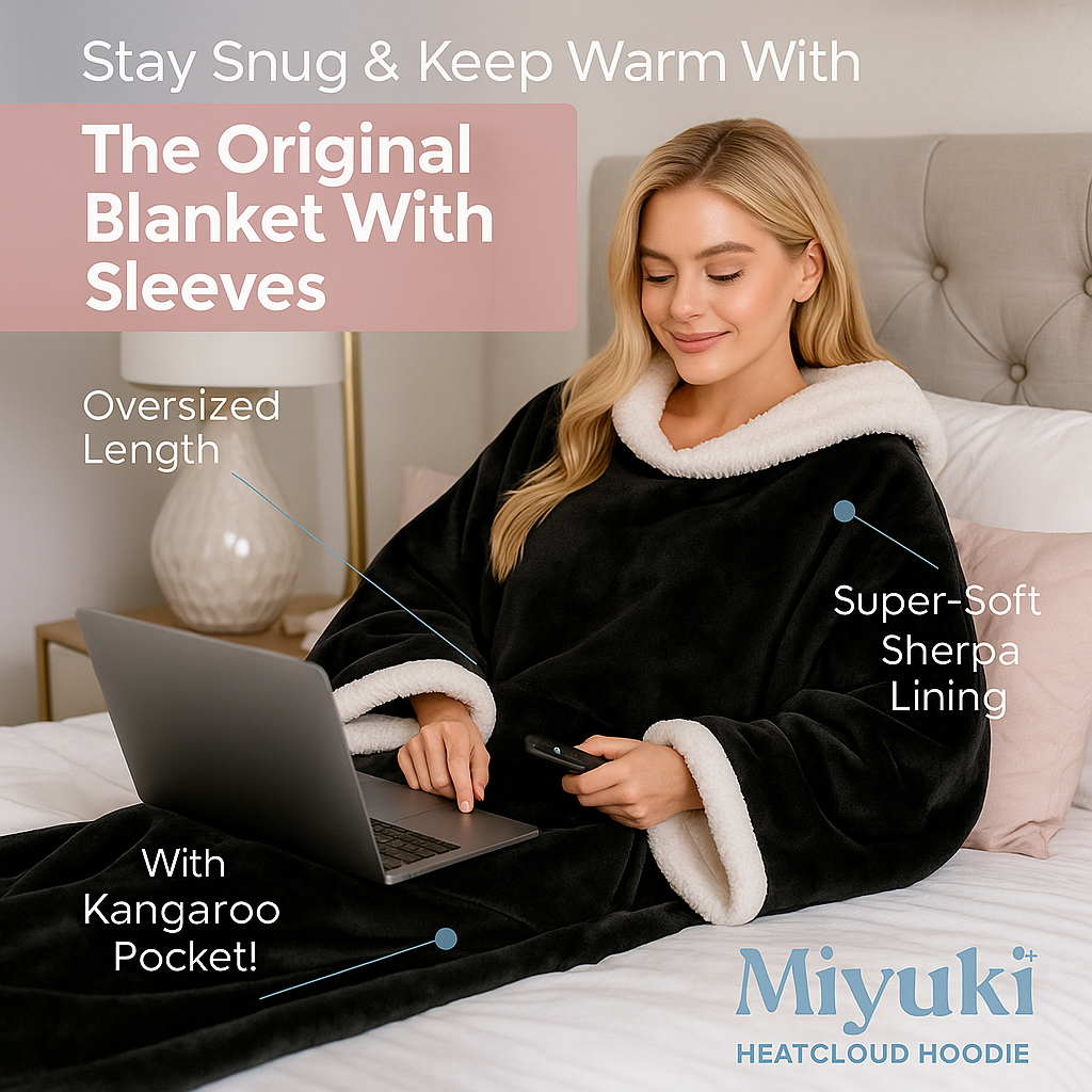 Miyuki™ | HeatCloud Hoodie